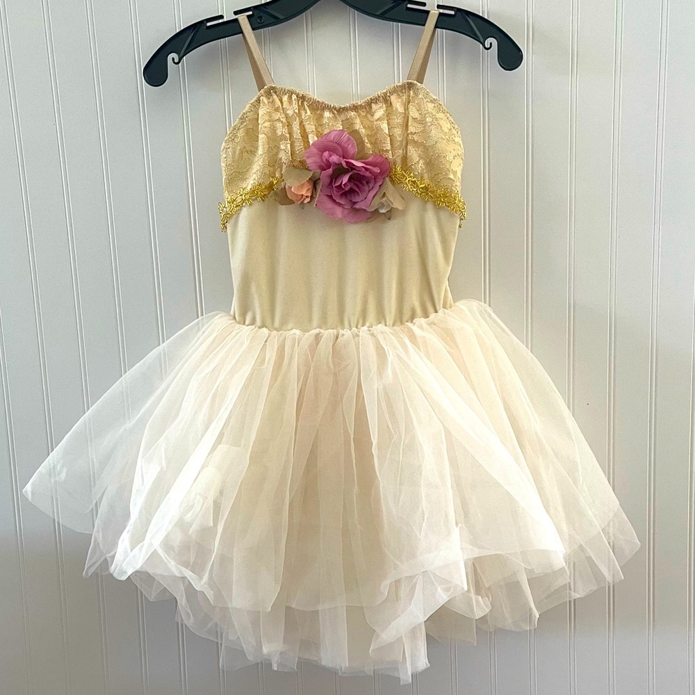 CURTAIN CALL DANCE Lace overlay bodice Tutu Item# 0011
